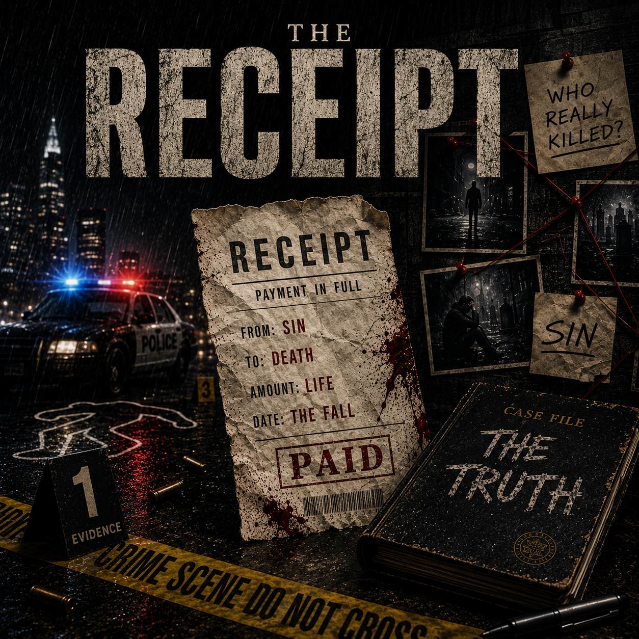 Holding The Receipt