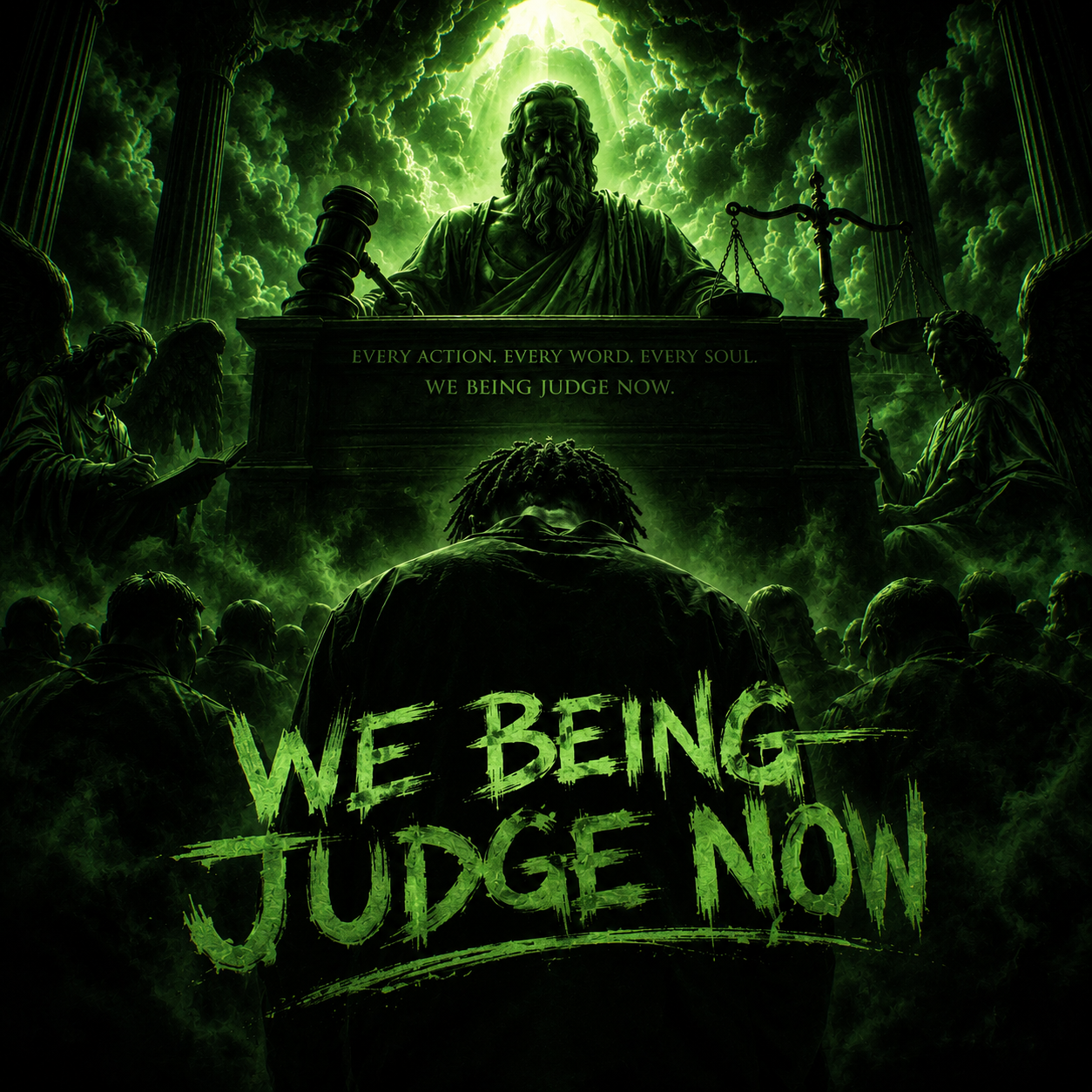 We being judge now