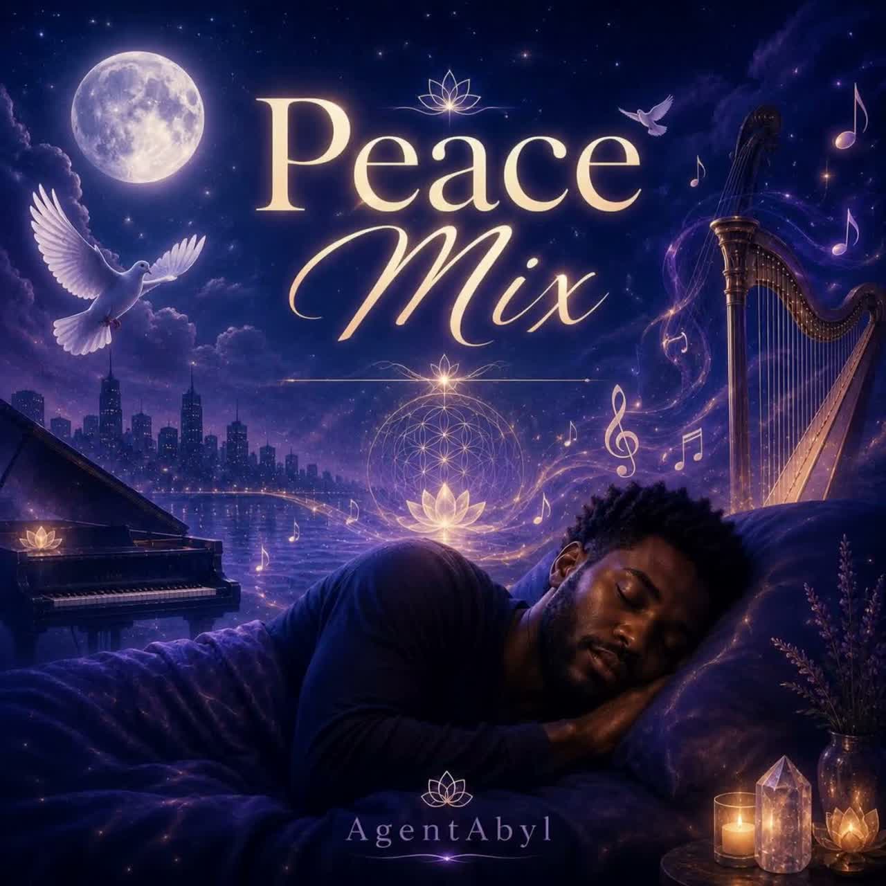 🌙 Righteous Sleep Affirmations (Peaceful Mix)