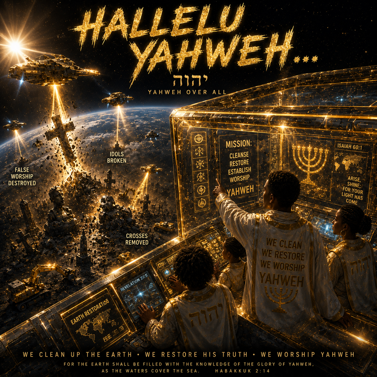 Hallelu Yahweh…