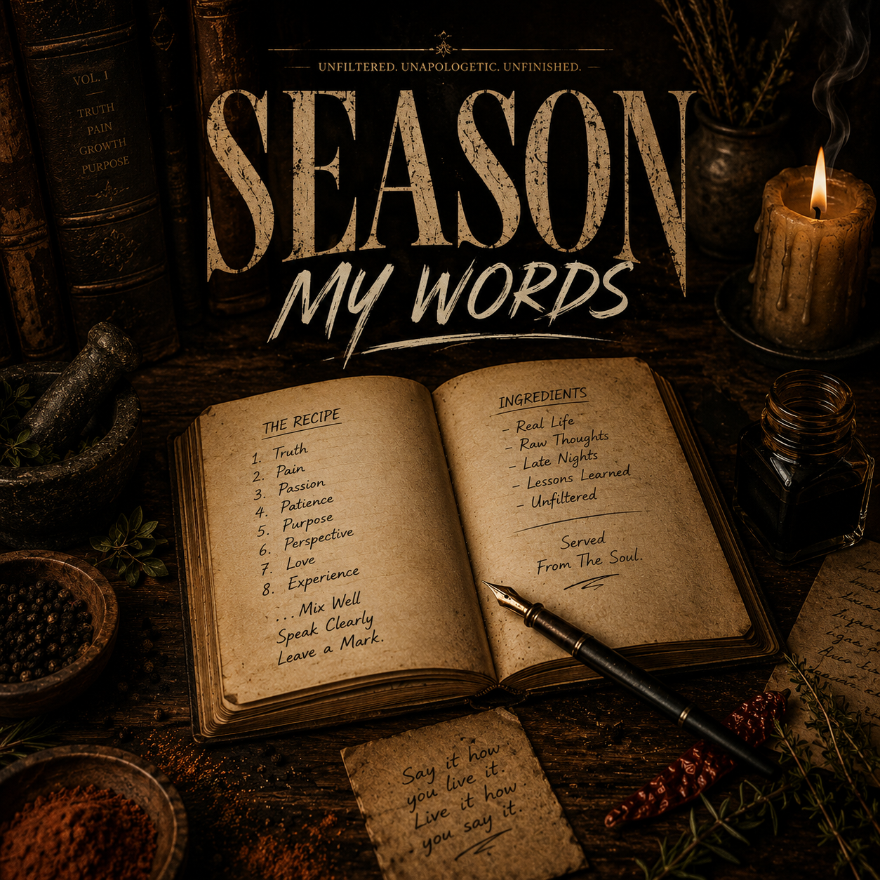 Season my words